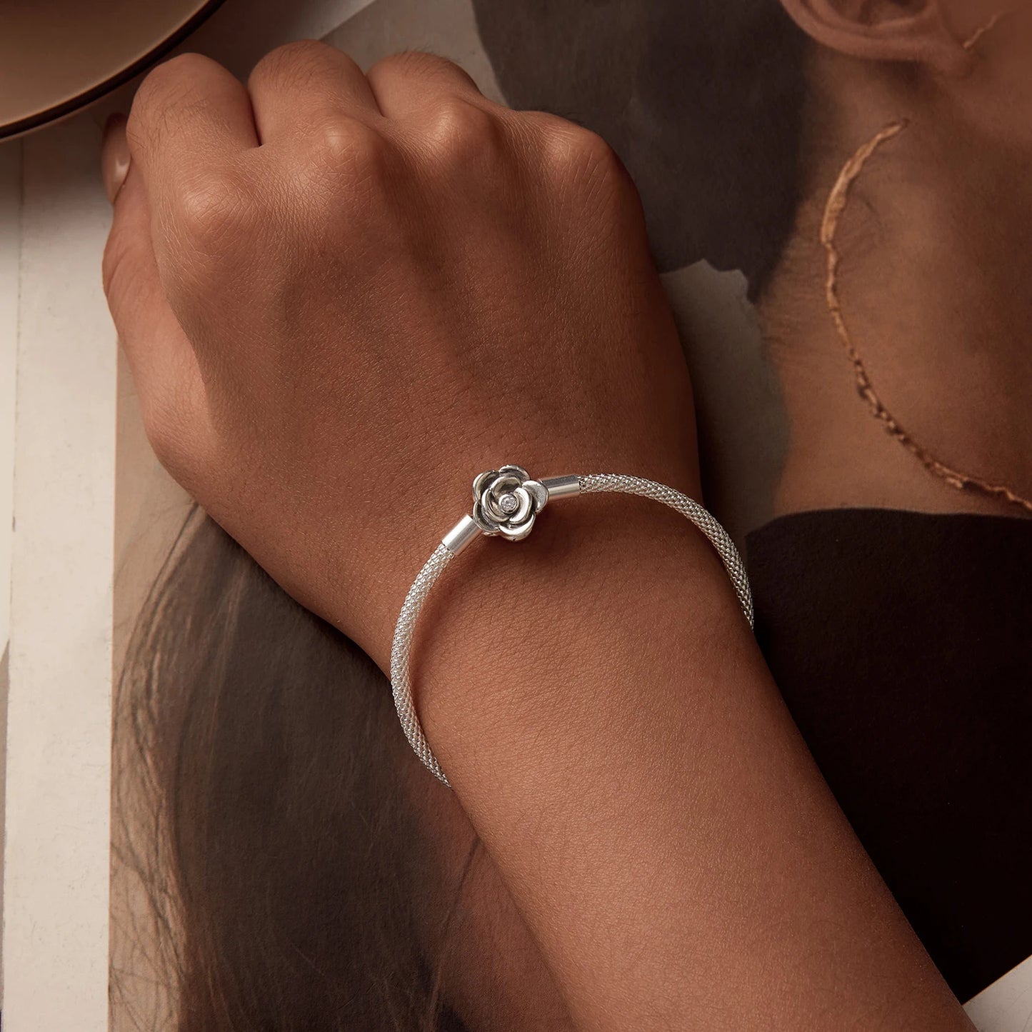 Fleur D' Argernt - Liora Rose Bracelet