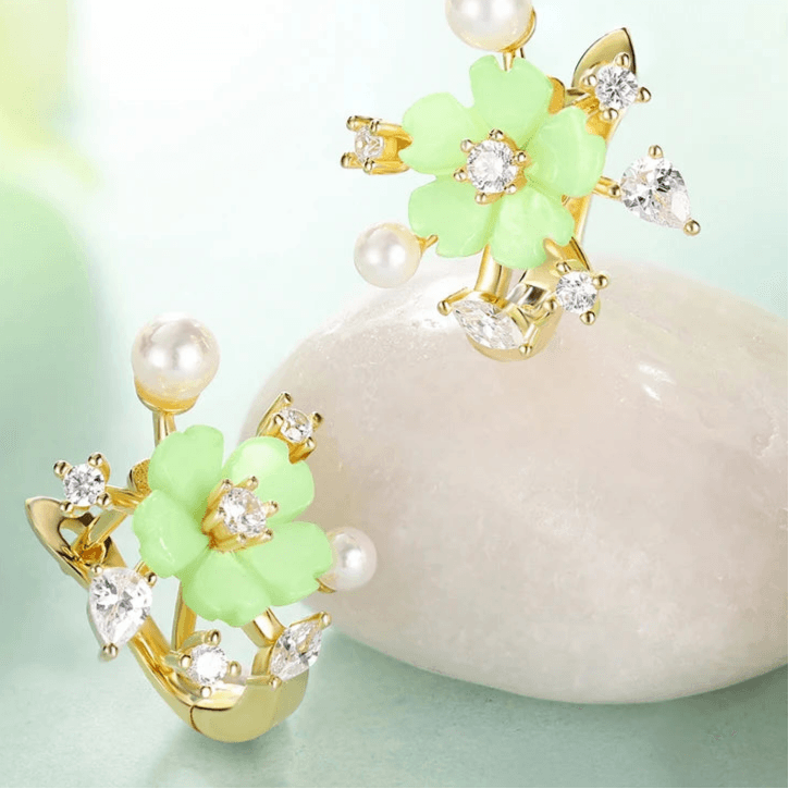 Fleur d’Argent – Brincos Lumière - GLAVHORY