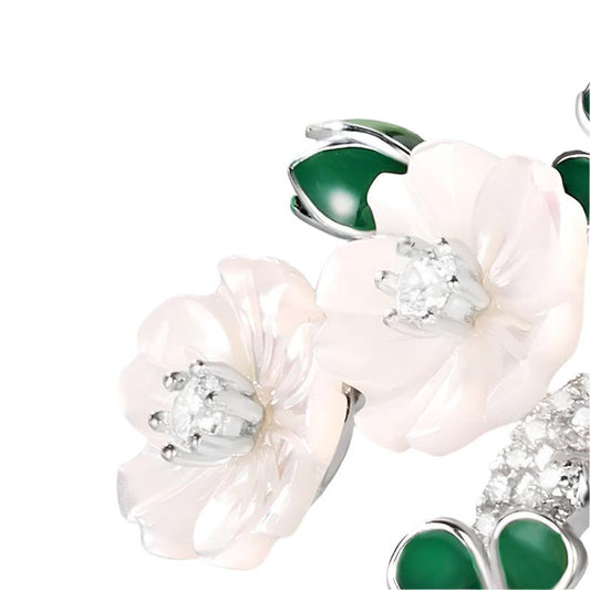 Fleur d’Argent – Anel Élise - GLAVHORY