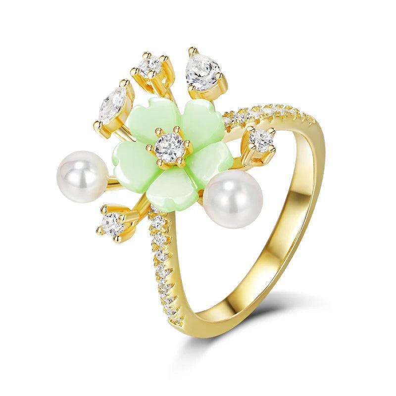 Fleur d’Argent – Anel Lumière - GLAVHORY