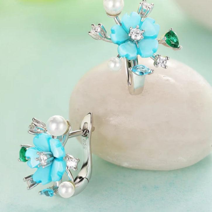 Fleur d’Argent – Brincos Lumière - GLAVHORY