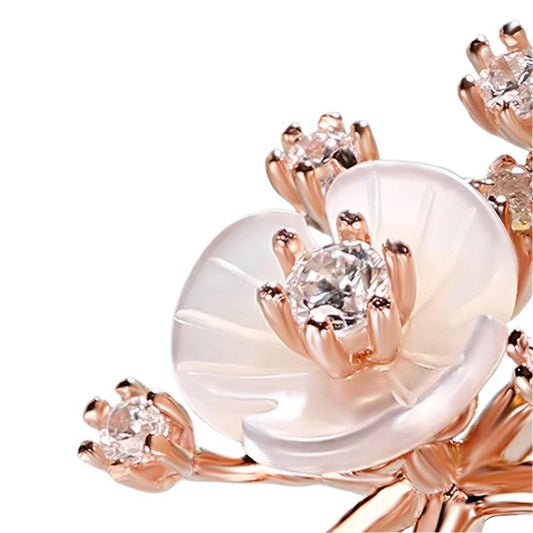 Fleur d’Argent – Anel Élodie - GLAVHORY