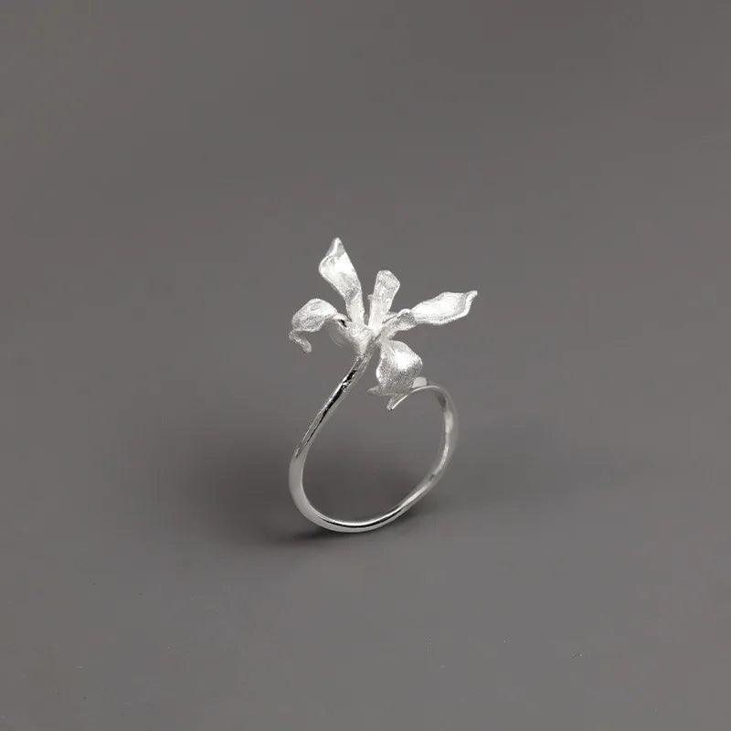 Fleur d' Argent Anel Íris - GLAVHORY